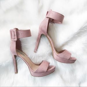 Steve Madden Mauve Platform Sandal Stilettos